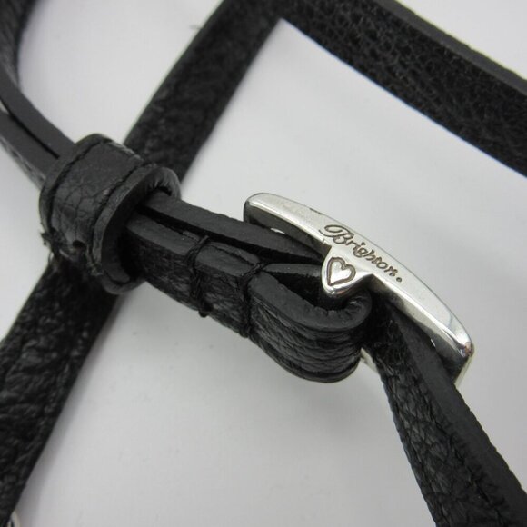 Brighton Collectibles Allure Medium Crossbody Wallet Shop Graphic Leather - Picture 4 of 5